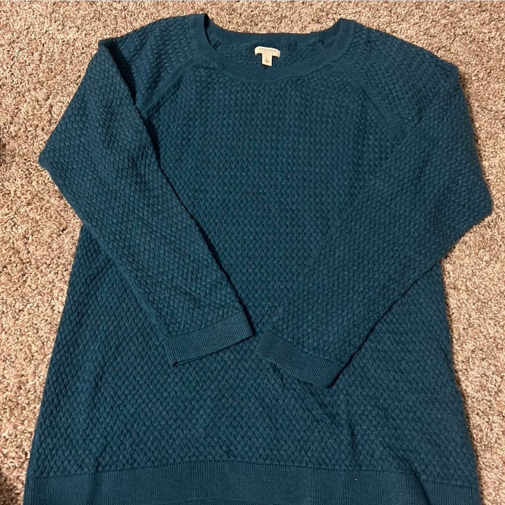 Blue sweater